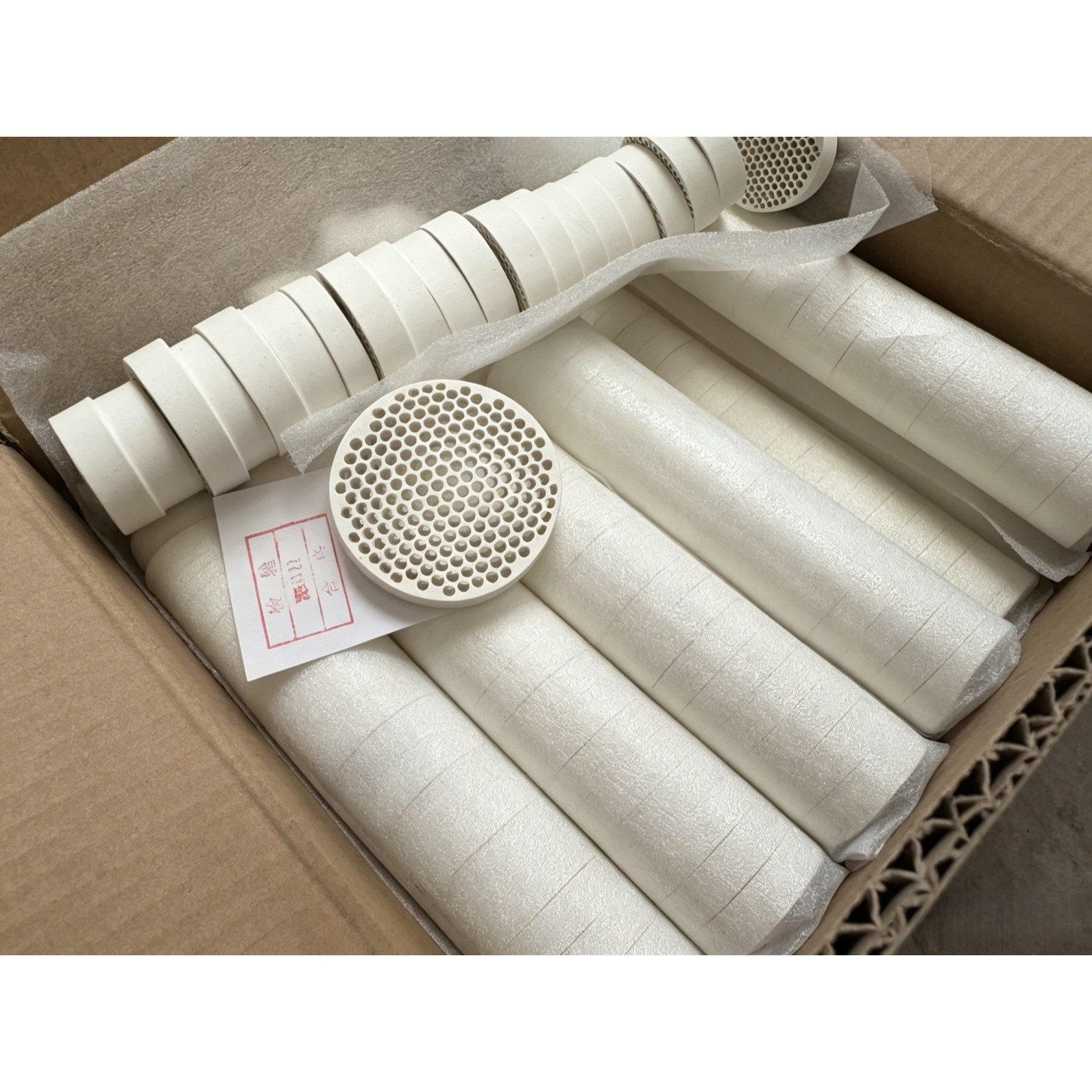  Cordierite Extruded Honeycomb Ceramic Filter for Molten Metal Filtration