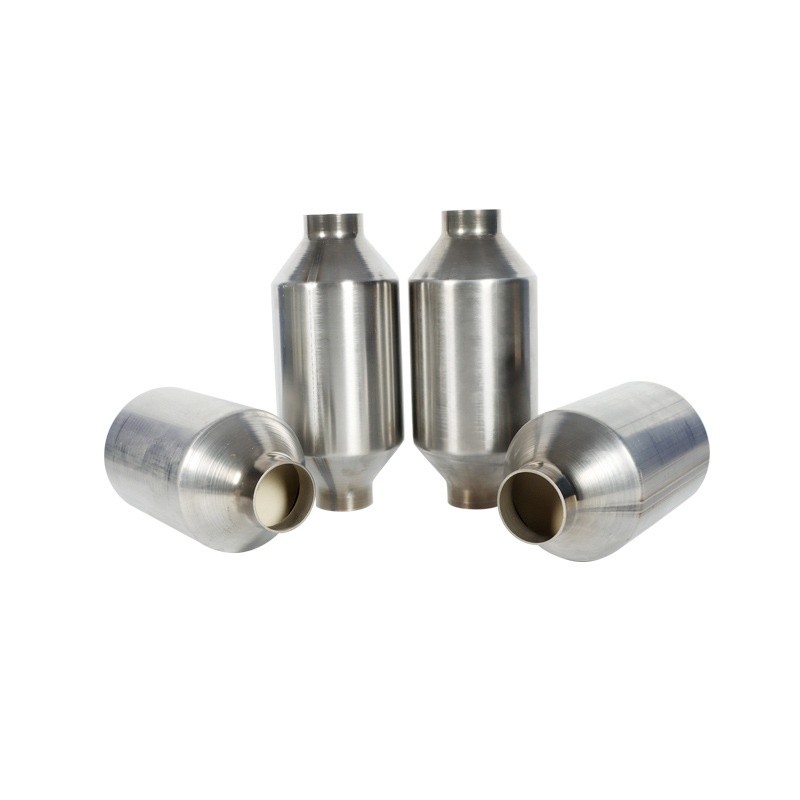 Pt Pd Rh Three-Way Catalytic Converter For Car Exhaust
