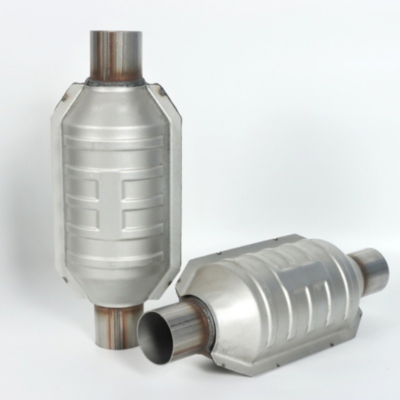 Pt Pd Rh Three-Way Catalytic Converter For Car Exhaust