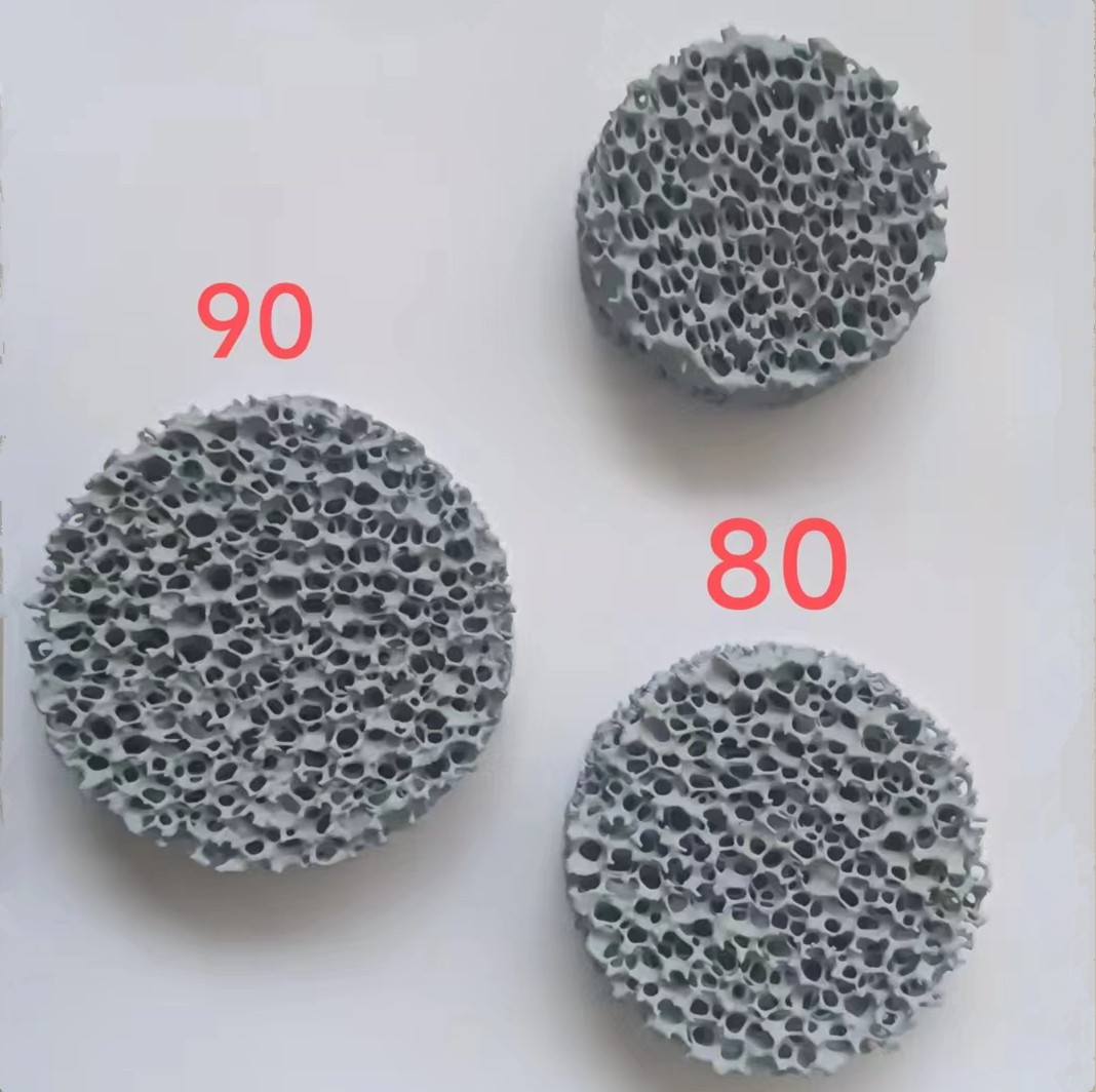  Refractory Materials Silicon Carbide Ceramic Foam Filter for Casting